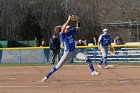 Softball vs Babson  Wheaton College Softball vs Babson College. - Photo by Keith Nordstrom : Wheaton, Softball, Babson, NEWMAC